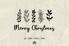 Merry Christmas Svg Png Eps Product Image 1