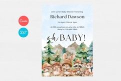 Baby Shower Invitation Template 174 Product Image 1
