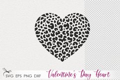 Valentine's Day Heart svg file for cricut Product Image 1