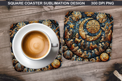 Christian Coaster Sublimation, Christian Coaster PNG Design Product Image 1