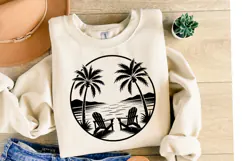 Beach Svg | Svg Files for Cricut | Shirt Svg Product Image 1