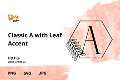 Classic with Leaf Accent Product Image 1