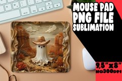 3D Halloween Mouse Pad Design Keychain Fall Sublimation Product Image 1