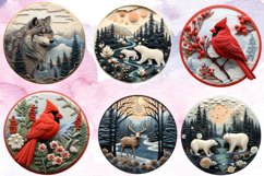 Big 3D Christmas Ornaments Sublimation Bundle, 3D Christmas Product Image 2