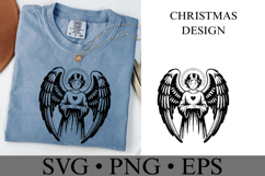 Christmas Angel Svg | Christmas svg | Shirt Svg Product Image 2