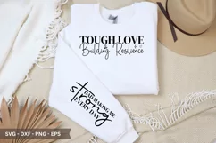 Tough Love Building - Father's Day Sleeve T shirt Design Product Image 1