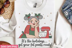 It's the holidays get your PNG, Funny Grandma Sublimation P Product Image 2