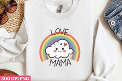 Floral Mama Mom Sublimation PNG Product Image 2
