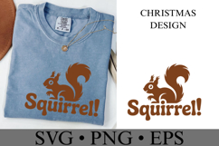 Squirrel Svg | Christmas svg | Shirt Svg Product Image 2