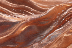 Shimmering Copper Fabric Glitter Wave Texture Background Product Image 1