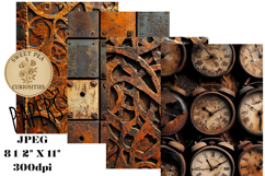 Grunge, Mixed Media , Papers, Junk Journal Product Image 1