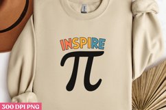 INSPIRE PNG, Pi Day Sublimation PNG Product Image 1