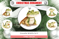 Ornament Crocodile Wildlife Product Image 1