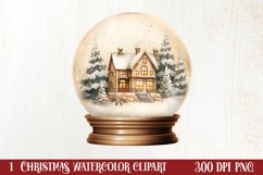 Cozy Boho Christmas Sublimation Clipart, Christmas PNG Product Image 1