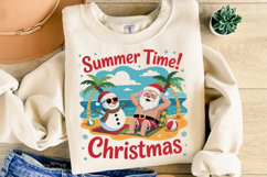 Summer Time Christmas Svg | Christmas Svg | Shirt Svg Product Image 2