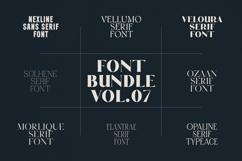 Font Bundle Vol.07 - 8 Premium Fonts Product Image 1