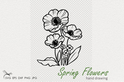 Spring flowers SVG Product Image 1