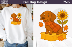 Fall Dogs Clipart | Autumn Puppy Sublimation Bundle Product Image 3