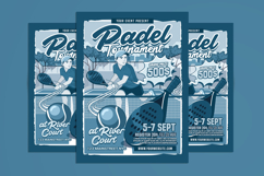 Padel Tournament Flyer Product Image 1