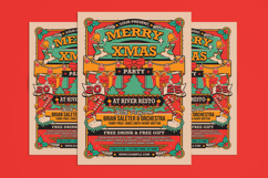 Christmas Party Celebration Flyer Templates Product Image 2