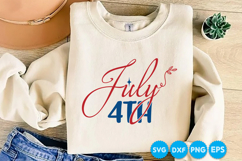 4th of July SVG Design, 4th of July SVG Cut file design Product Image 2