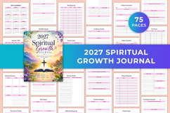 2027 Spiritual Growth Journal | Christian Faith Planner Product Image 1