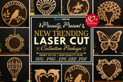 Trending Laser Cut Collection Package SVG Bundle, Laser Cut Product Image 1