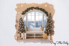 Gold and Black Christmas Clipart PNG Product Image 1