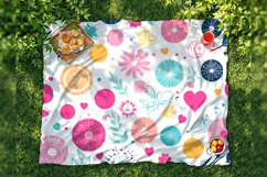 Top-view fabric blanket mockup Product Image 2
