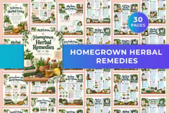 Homegrown Herbal Remedies Kdp interiors Product Image 1