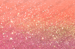 Peach Pink Glitter Gradient Sparkle Background Product Image 1
