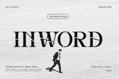 Inword - UNique Display Serif Font Product Image 1