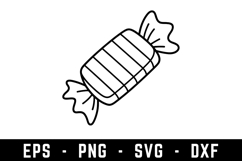Candy Svg Design | Sweets SVG Cut files | Cricut Product Image 1