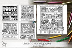 Easter coloring pages Product Image 1