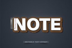 Editable Text Effect for Illustrator. Vector Graphic styles Product Image 1