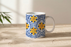 Mug Spring flowers sublimation Product Image 2