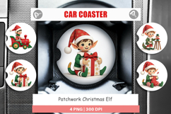 Car Coaster Patchwork Elf Product Image 1