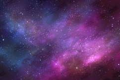Purple Blue Galaxy Starry Background Texture Product Image 1