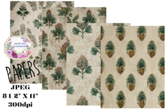 Autumn, Christmas, Mixed Media, Papers, Junk Journal Product Image 1