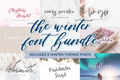The Winter Font Bundle Product Image 1