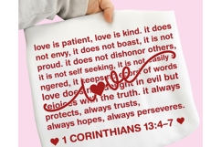 Love is Patient PNG, Valentine Heart PNG, love PNG, Xoxo PNG Product Image 4