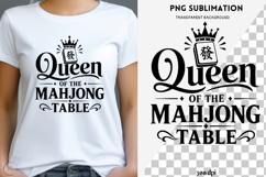 Mahjong quote png design for T-shirts Product Image 1