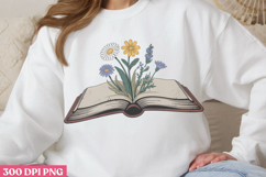 Book Reader Sublimation PNG Product Image 2