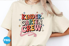 Kinder garten crew Back to School Png design, Back to school Product Image 1