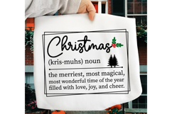 Christmas Definition Print, Merry Christmas SVG, Christmas Product Image 1