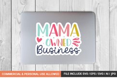 Mama Owned Business sticker design Product Image 1