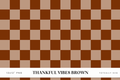 Thankful Vibes Checkered Digital Pattern Product Image 3