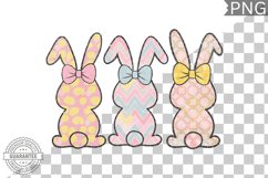 Easter Funny Bunny - Easter Clipart PNG Design Product Image 1