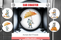 Car Coaster Autumn Bot Friends Product Image 1