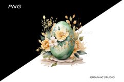 Easter Clipart, Easter Egg Clipart, Easter Bunny Png Product Image 1